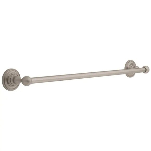 Delta Greenwich 24-inch Towel Bar and Ring - SpotShield Brushed Nickel - Picture 1 of 3
